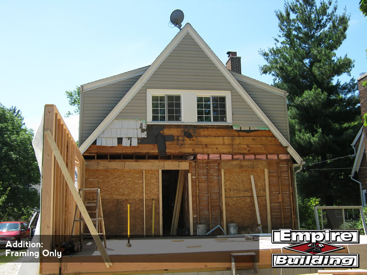 Home Addition Framing