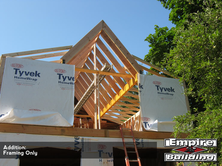 Home Addition Framing