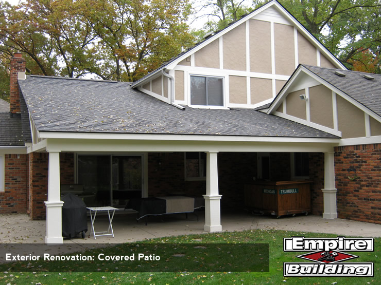 Elegant Covered Patio