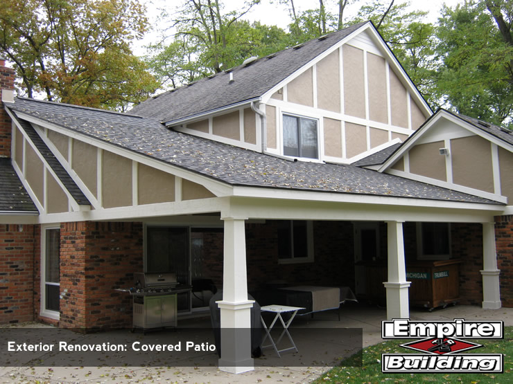 Elegant Covered Patio