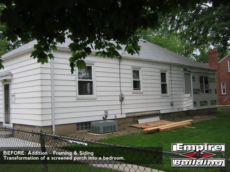 Home Addition - Before