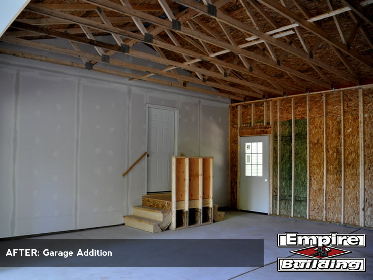 garage addition builder