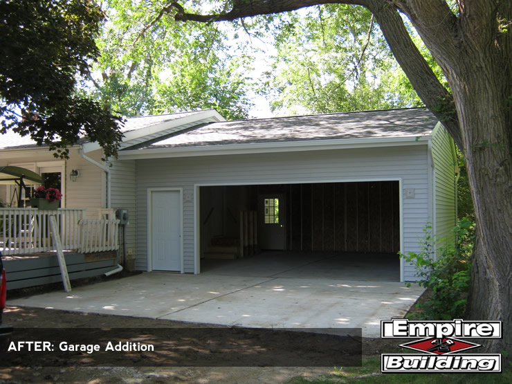 garage addition builder