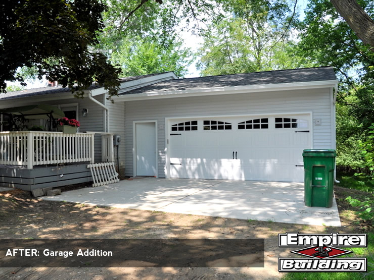 garage addition builder